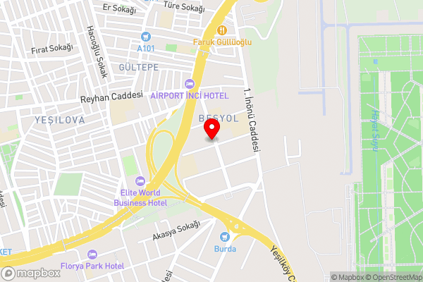 Ramada by Wyndham Istanbul Florya - Hotel Location Map
