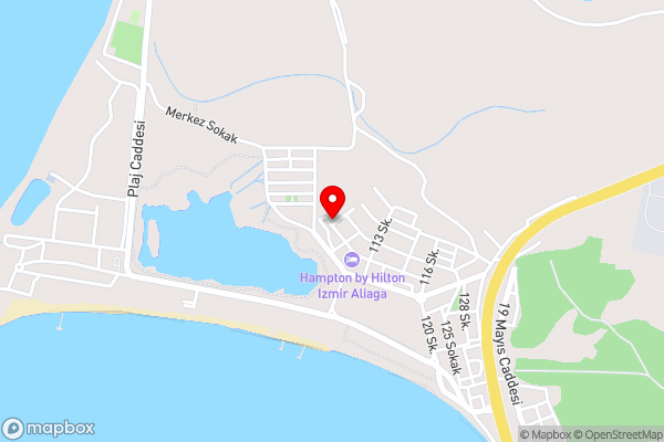 Ramada by Wyndham Izmir Aliaga - Hotel Location Map