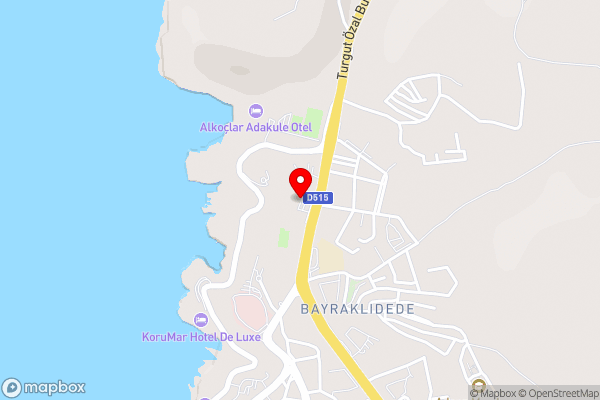Ramada Hotel & Suites Kusadasi - Hotel Location Map