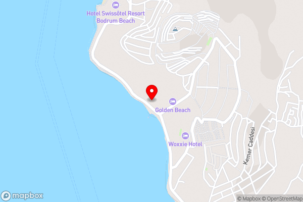Rammos Hotel Bodrum - Hotel Location Map
