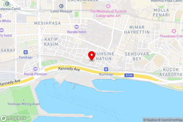 Ramparts Hotel - Hotel Location Map