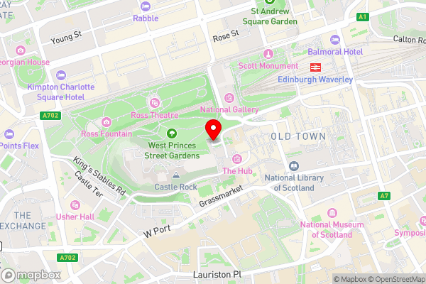 Ramsay Gardens - Grand 4-Bedroom Apartment Next To Castle - Hotel Location Map