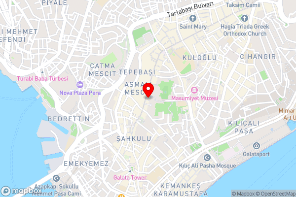 Ravouna 1906 Bosphorus Istanbul - Hotel Location Map