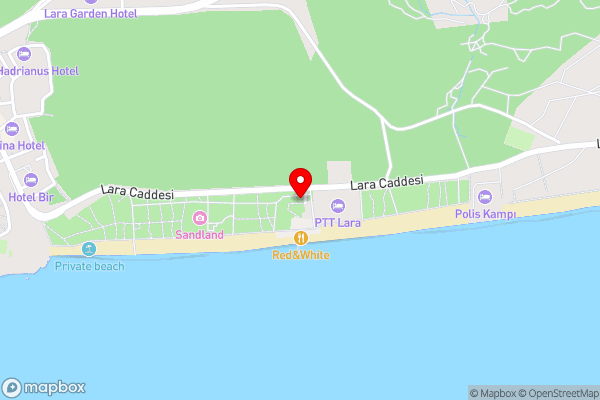 RAW BEACH HOTEL - Hotel Location Map