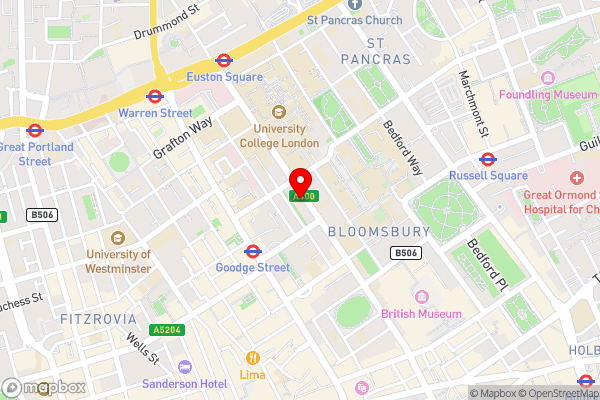 Regency House Hotel - Hotel Location Map