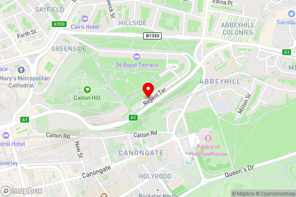 Regent Terrace, Central and Charming, Quiet - Hotel Location Map