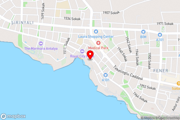 Regna Hotel - Hotel Location Map