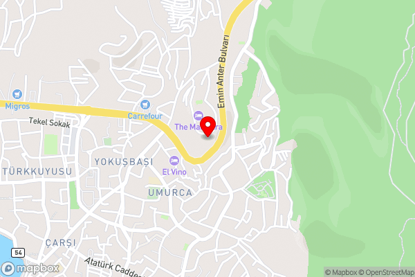 Regnum Escana Hotel - Hotel Location Map