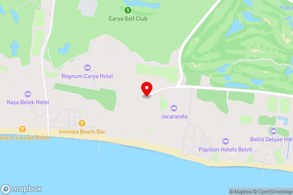 Regnum The Crown - Hotel Location Map