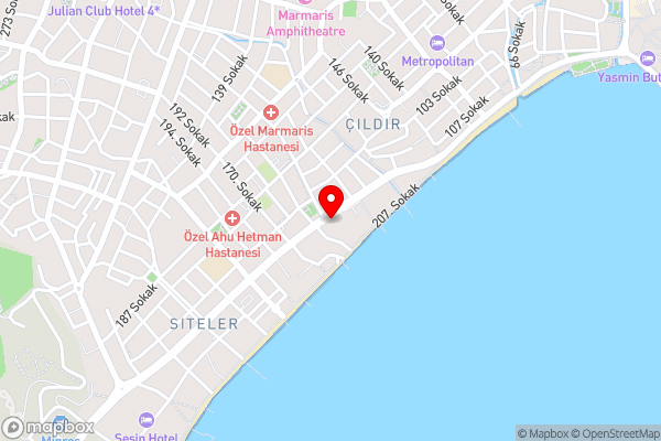 Reis Maris Hotel - Hotel Location Map