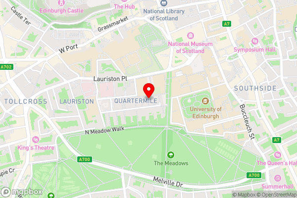 Residence Inn by Marriott Edinburgh - Hotel Location Map