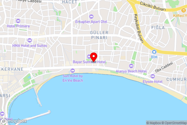 Respect Apart Hotel - Hotel Location Map