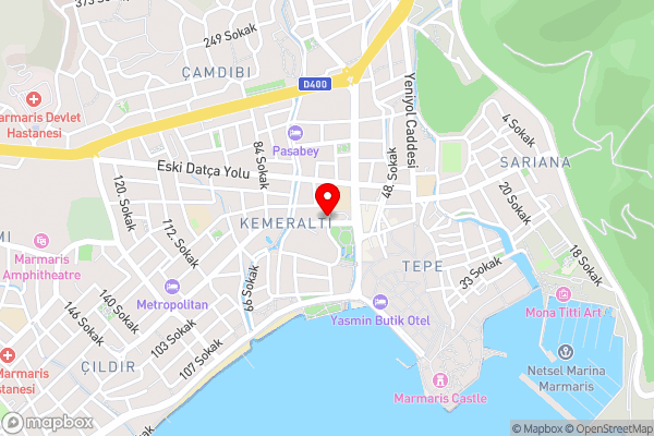 Ressa Apart - Hotel Location Map