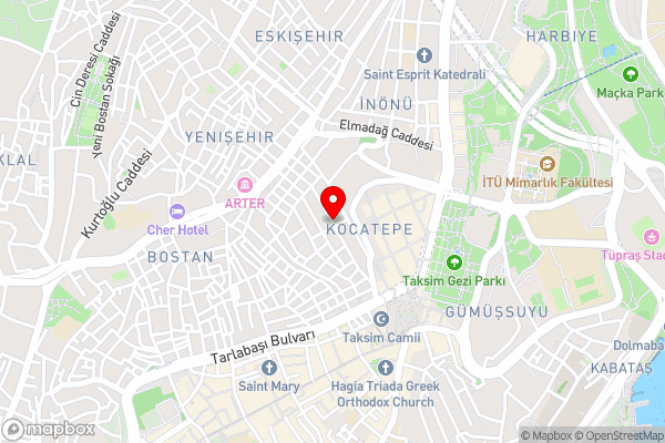 Retropera Hotel - Hotel Location Map