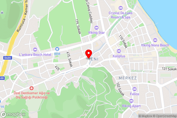 Rich Melissa Hotel - Hotel Location Map