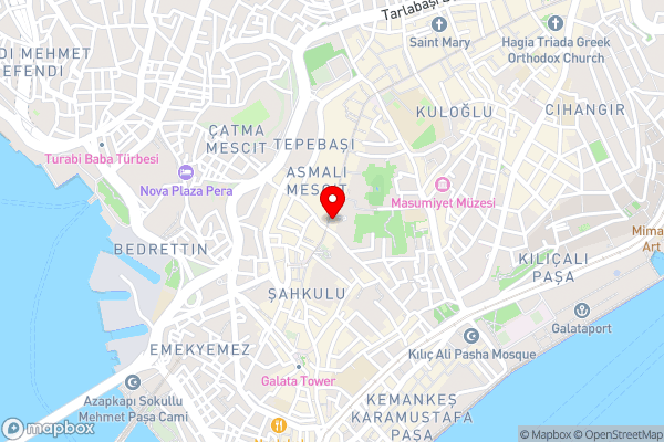Richmond Istanbul - Hotel Location Map