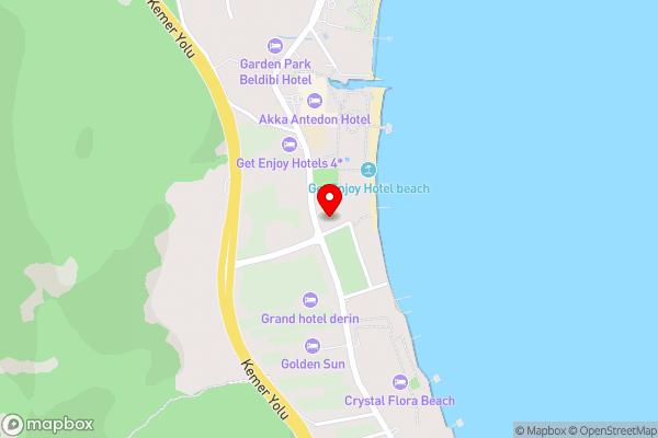 Ring Beach Hotel - Hotel Location Map