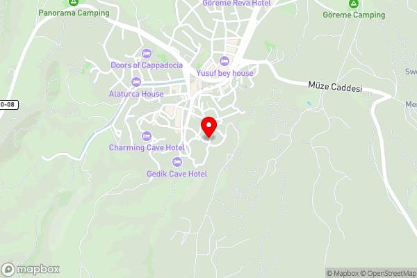 Risus Cave Suites - Hotel Location Map