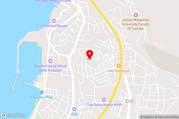 Risus Garden Marina Hotel - Hotel Location Map