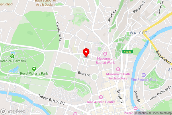 Rivers Street Georgian City Apartment - Hotel Location Map