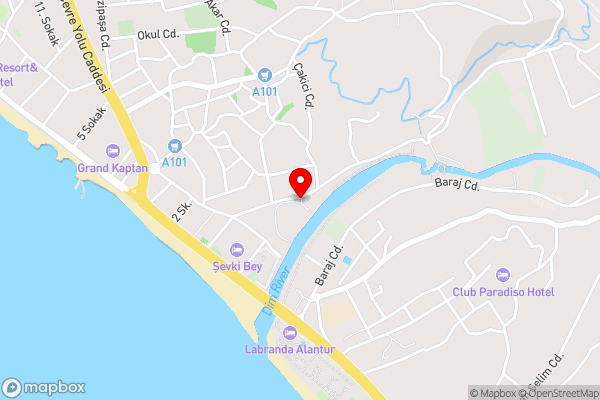 Riverside resort A3 C Blok no 4 - Hotel Location Map