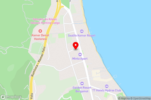 RK MAGİC DREAM HOTEL - Hotel Location Map