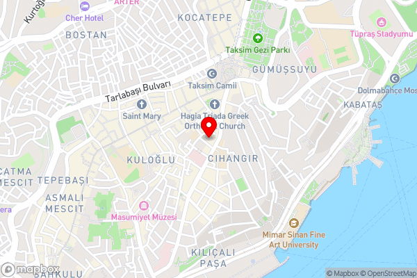 Rodi Hostel - Hotel Location Map