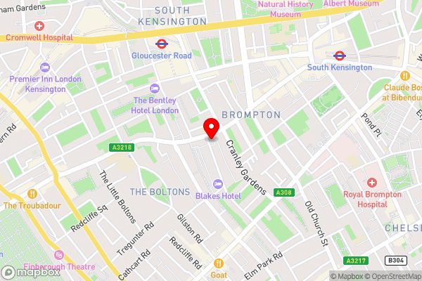 Roland House Apartments - Hotel Location Map