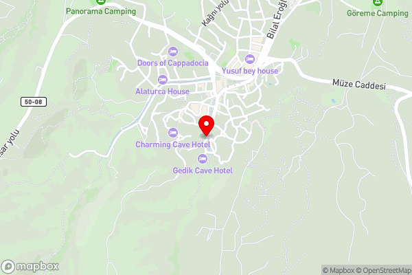 Roma Cave Suite - Hotel Location Map