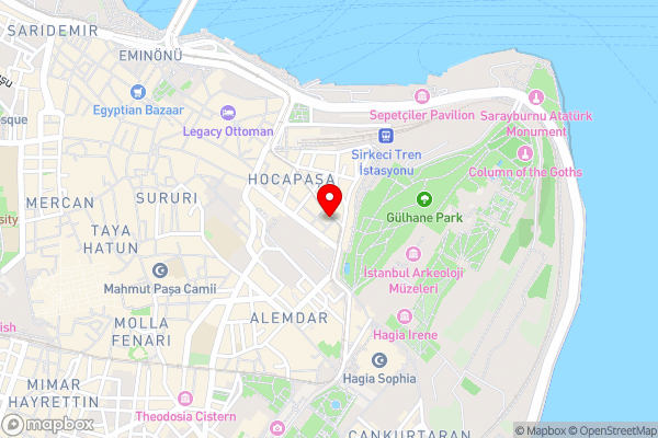 Romance Istanbul Hotel Boutique Class - Hotel Location Map
