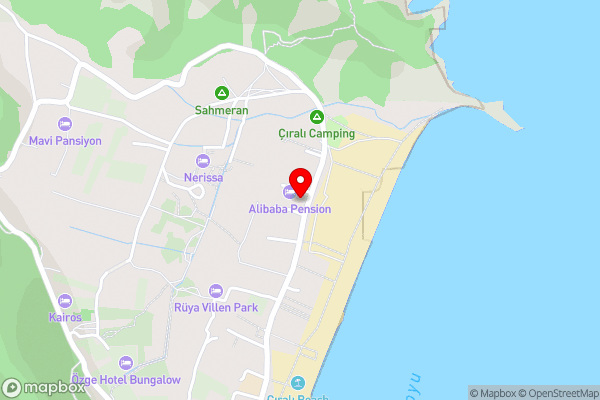 Rose Bungalow - Hotel Location Map