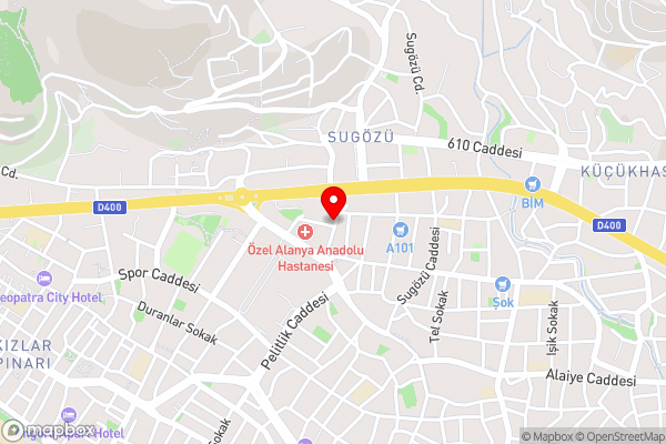 Rose Garden Apart Hotel - Hotel Location Map