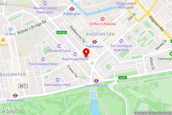 Roseate House London - Hotel Location Map