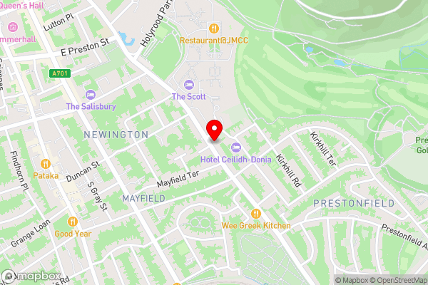 Rosehall Hotel - Hotel Location Map