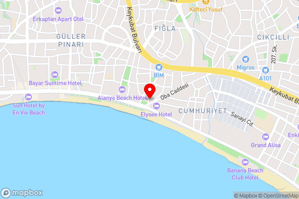 Rosella Hotel - Hotel Location Map