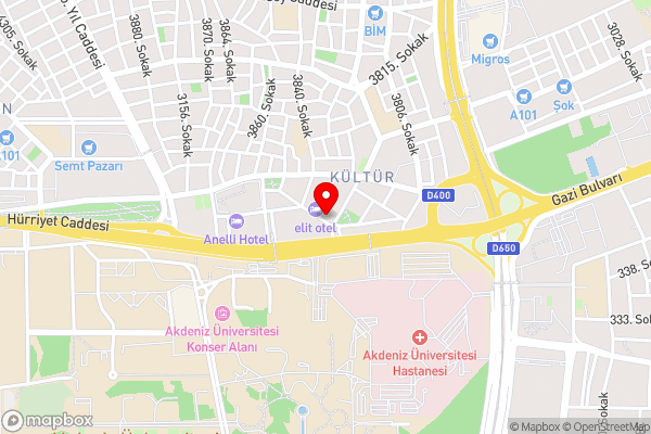 Royal Ezel Hotel - Hotel Location Map