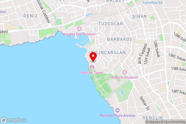 Royal Hayat Hotel Old Town - Hotel Location Map