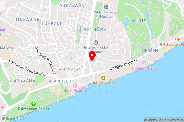 Royal Suites Besiktas - Hotel Location Map
