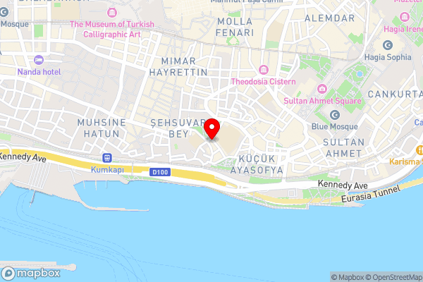Royal Suites Sultanahmet - Hotel Location Map