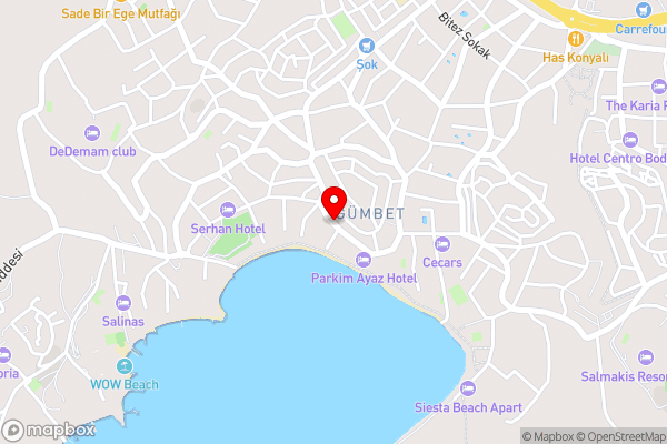 Rozetta Suite - Hotel Location Map