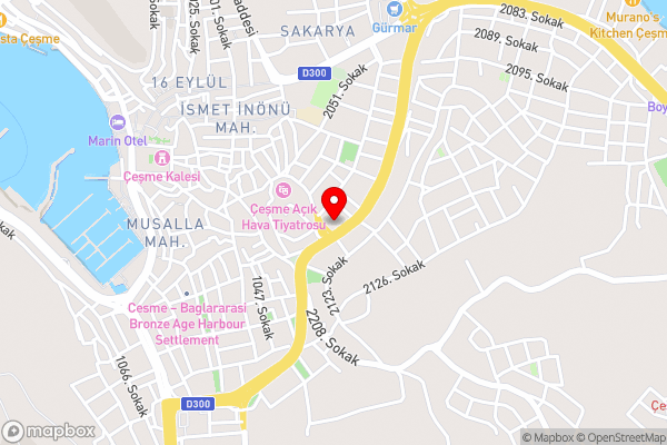 Saatlı Hotel - Hotel Location Map