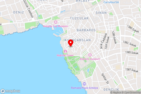 Sabah Aparts - Hotel Location Map