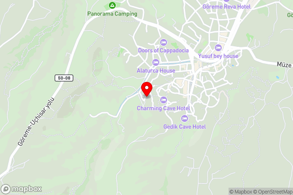 Sacred Mansion - Hotel Location Map