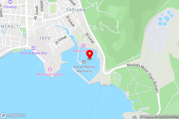 Şadiye Hanım - Hotel Location Map