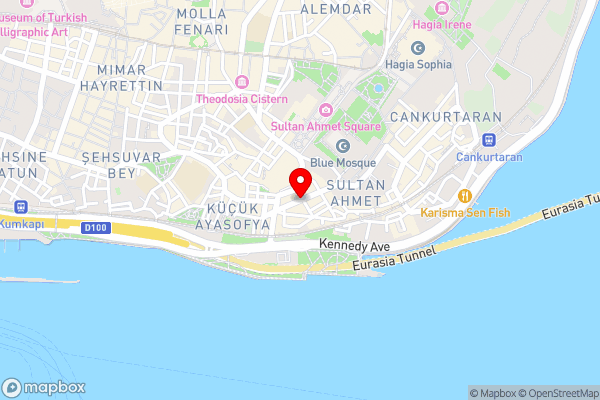 Safir Gold Hotel - Hotel Location Map
