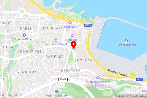 Sağıroğlu Otel - Hotel Location Map