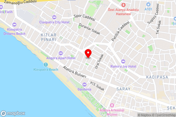 Sailor Apart Hotel - Hotel Location Map