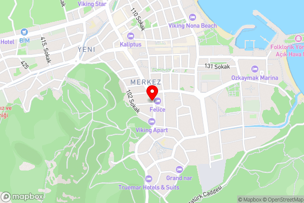 Saint Star Kemer - Adult Only - Hotel Location Map