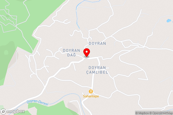 Saklikent Mountain Resort Hotel - Hotel Location Map