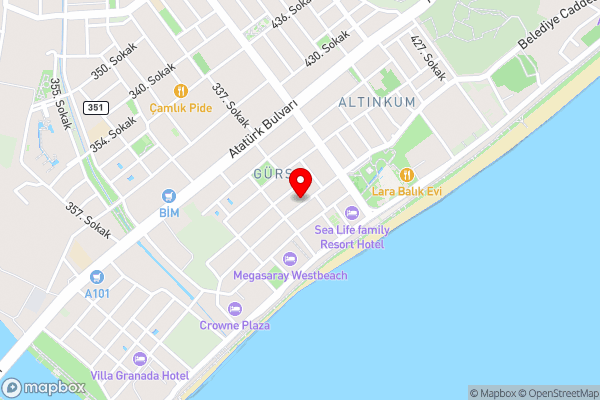 Sam Hotel - Hotel Location Map